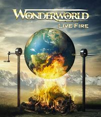 WONDERWORLD (R. Tiranti) - Wonderworld Live Fire (black gatefold vinyl)